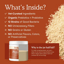 Probiotics + Prebiotics Support Gut Health for Dogs & Cats