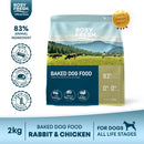 Rabbit & Chicken Baked Dog Food