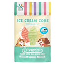 Freeze Dried Duck Meat Ice Cream Cone Milk Flavour For Pets - 48gr