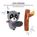 Shaking Fun Raccoon Pet Toys