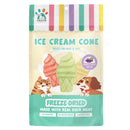 Freeze Dried Duck Meat Ice Cream Cone Purple Sweet Potato Flavour For Pets - 48gr