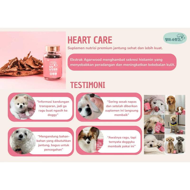 Heart Care Dog Vitamins - 100gr