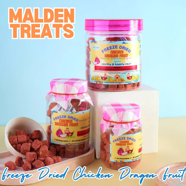 Freeze Dried Chicken and Dragon Fruit Dog & Cat Treats