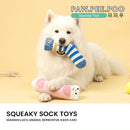 Squeaky Sock Toys