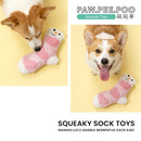 Squeaky Sock Toys