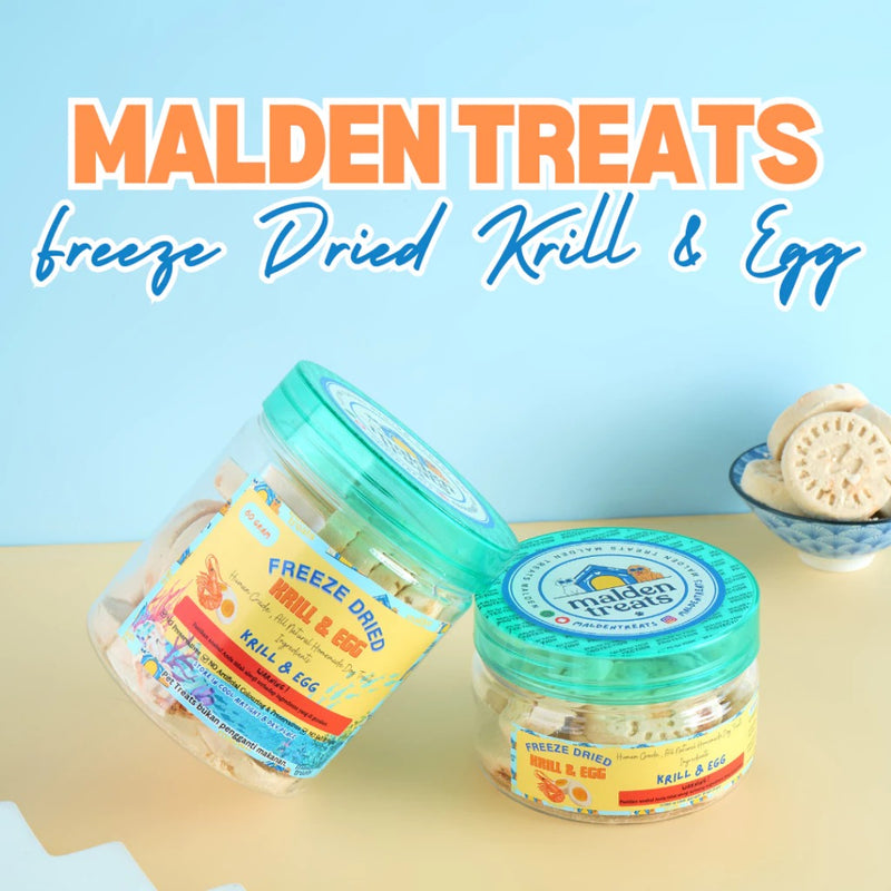 Freeze Dried Krill & Egg Dog & Cat Treats