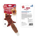 Plush Friendz Fox With Squeaker Inside Dog Toy