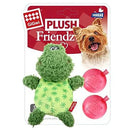 Plush Friendz With Refillable Squeaker Dog Toy