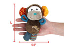 Plush Friendz Animals Monkey Dog Toys