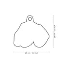 ID Tag - Friends Collection - Black & Tan Daschund Dog Tag | Personalized Cat Dog Tag