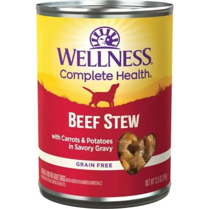 Wellness Beef Stew with Carrots & Potatoes Wet Dog Food