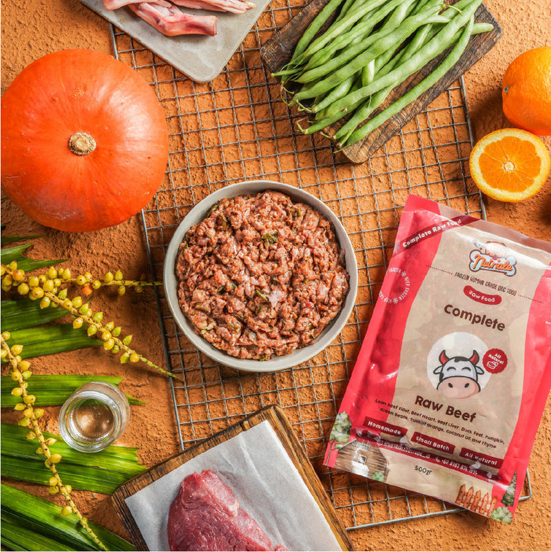 Complete and Balance Beef Raw Dog Food