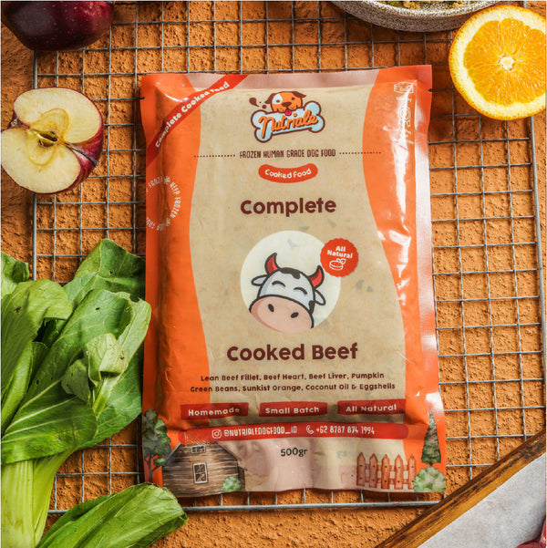 Complete And Balance Beef Cooked Dog Food