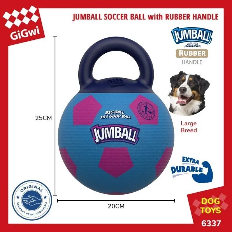 Jumball With Rubber Dog Toy