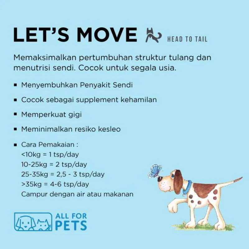 Let's Move Dog Cat Supplement