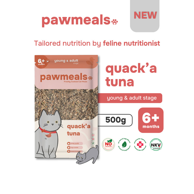 Quack'a Tuna Cooked Cat Food