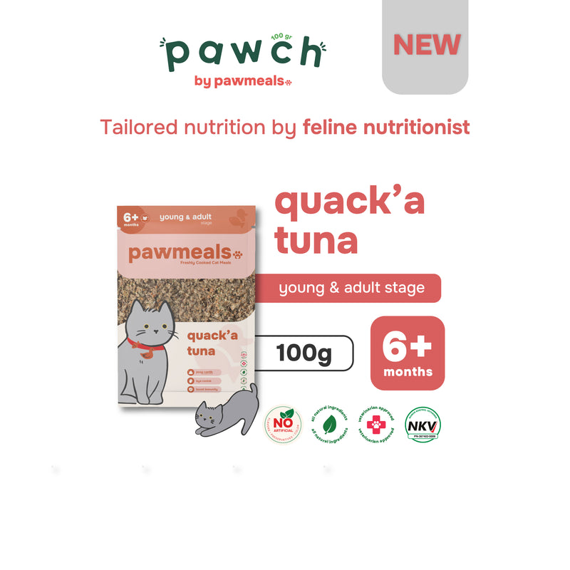 Quack'a Tuna Cooked Cat Food