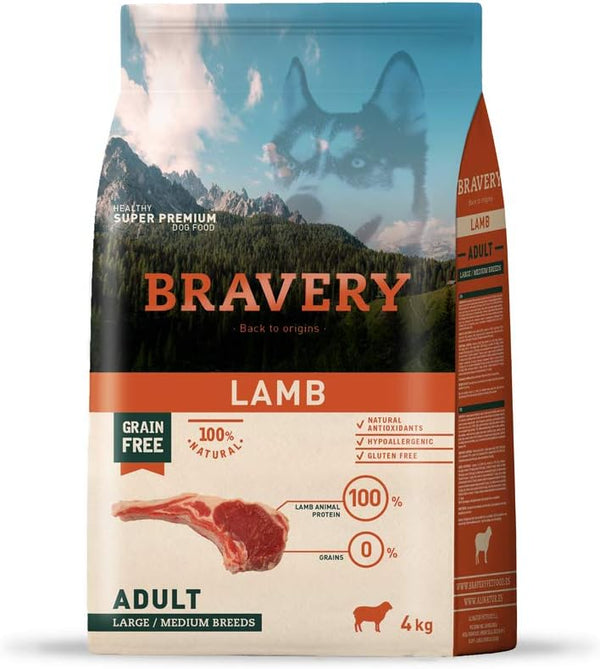 Grain-Free Lamb Large/Medium Breed Adult Dry Dog Food