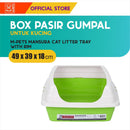 Mansura Cat Litter Tray With Rim