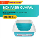 Mansura Cat Litter Tray With Rim