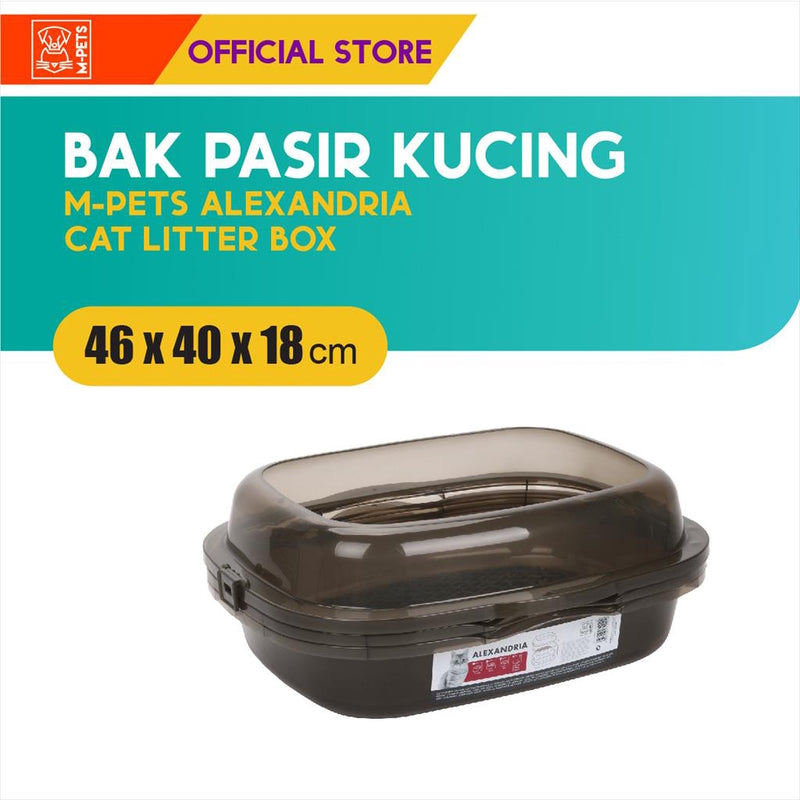 Alexandria Cat Litter Tray With Rim