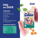 Catto Fish and Duck Kitten Wet Food