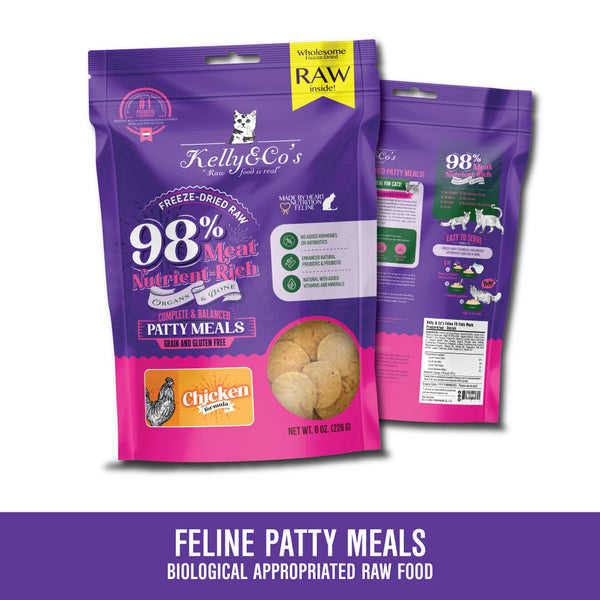 Patty Meals Chicken For Cats