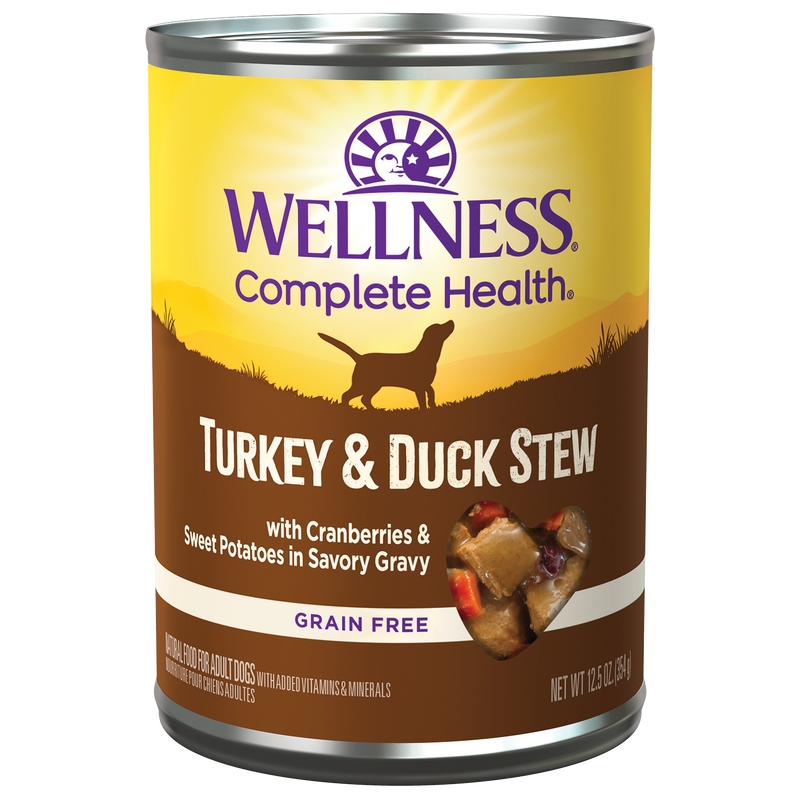Complete Health Turkey & Duck Stew with Sweet Potatoes & Cranberries Wet Dog Food