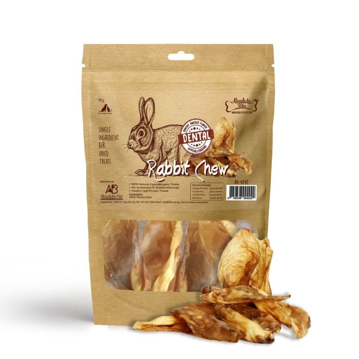 Absolute Bites Rabbit Chew Dog Treats