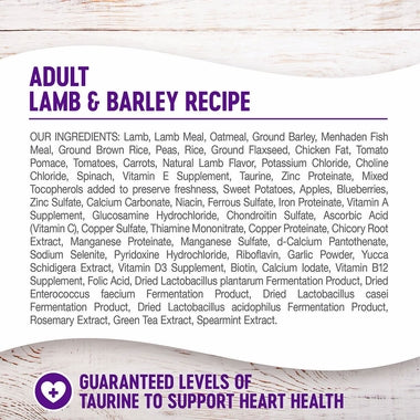 Complete Health Adult Lamb & Barley Recipe Dog Food - 5 lbs