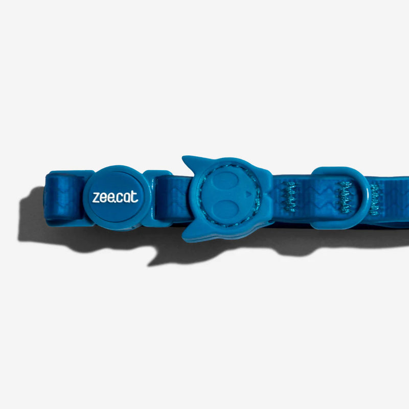 Zee.Cat Neopro Weatherproof Blue Cat Collar