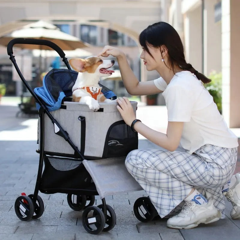 Four Wheels Pet Stroller PC 100