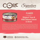 CORE Signature Selects Flaked Tuna & Wild Salmon Grain-Free Canned Cat Food