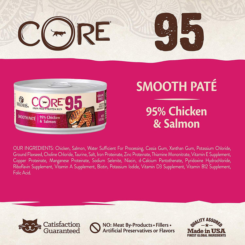 CORE 95% Chicken & Salmon Grain-Free Canned Cat Food