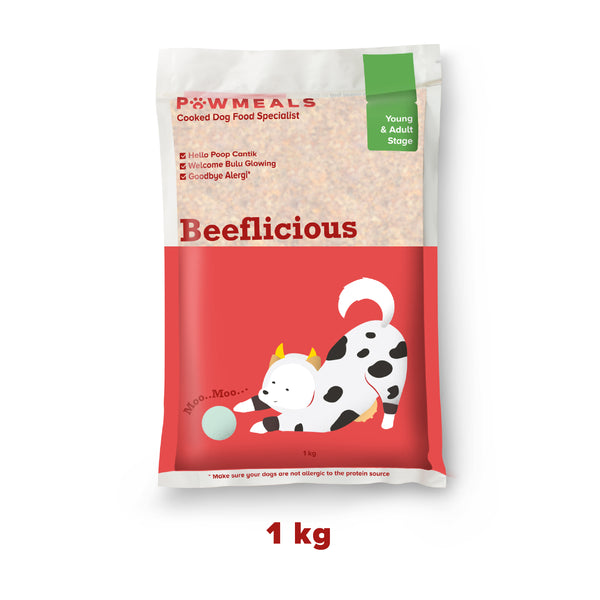 Beeflicious Cooked Dog Food
