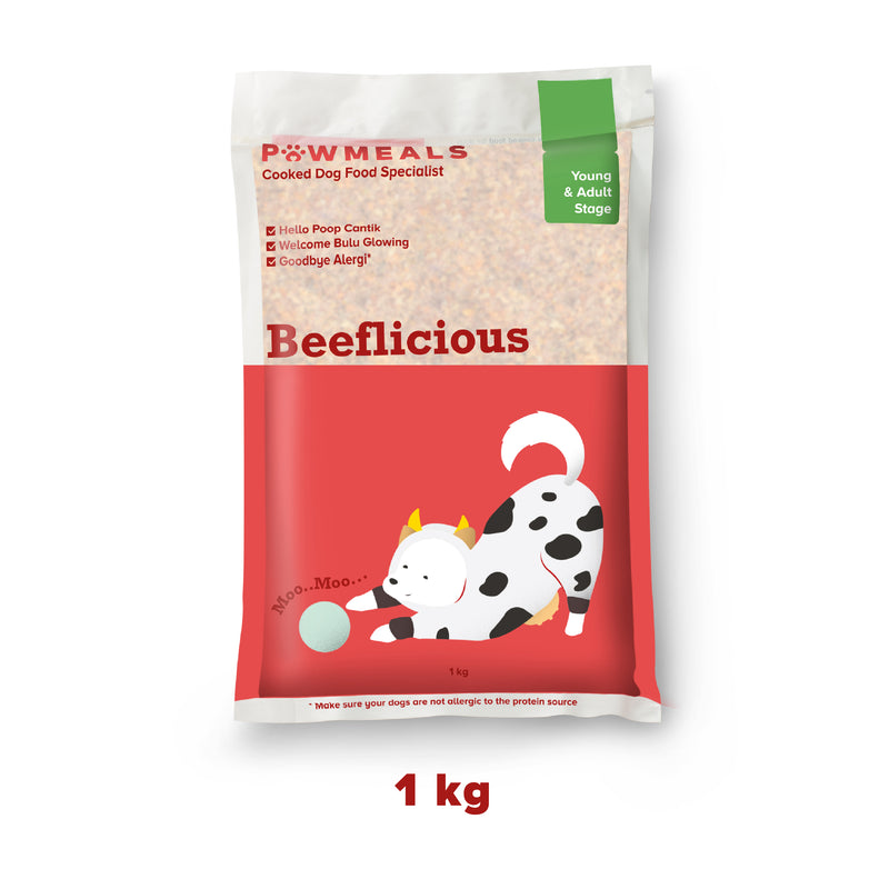 Beeflicious Cooked Dog Food