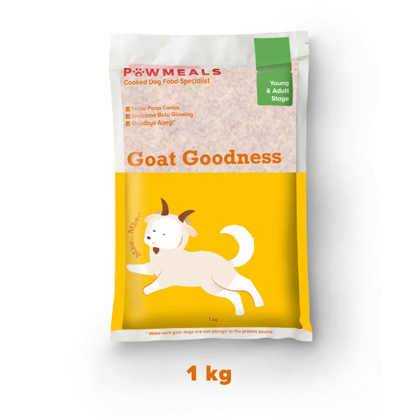 Goat Goodness Cooked Dog Food