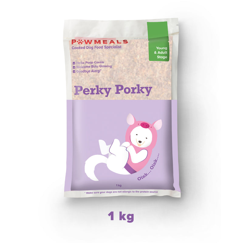 Perky Porky Cooked Dog Food