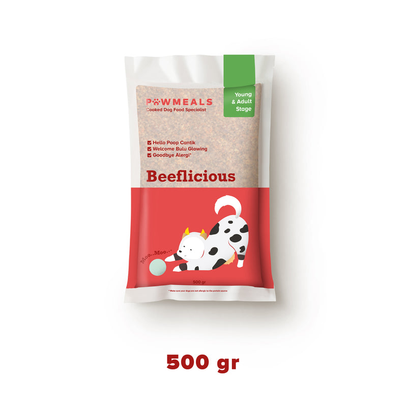 Beeflicious Cooked Dog Food