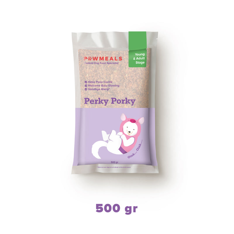 Perky Porky Cooked Dog Food
