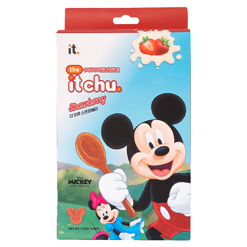 It Chu Disney Mickey Strawberry Snack For Dog and Cat