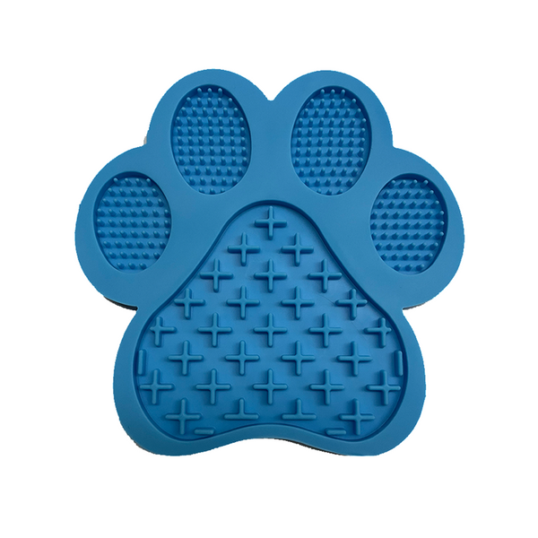 Paw Shape Licking Mat Slow Feeder For Pets