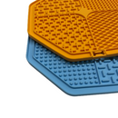 Octagonal Shape Licking Mat Slow Feeder with Suction for Pets