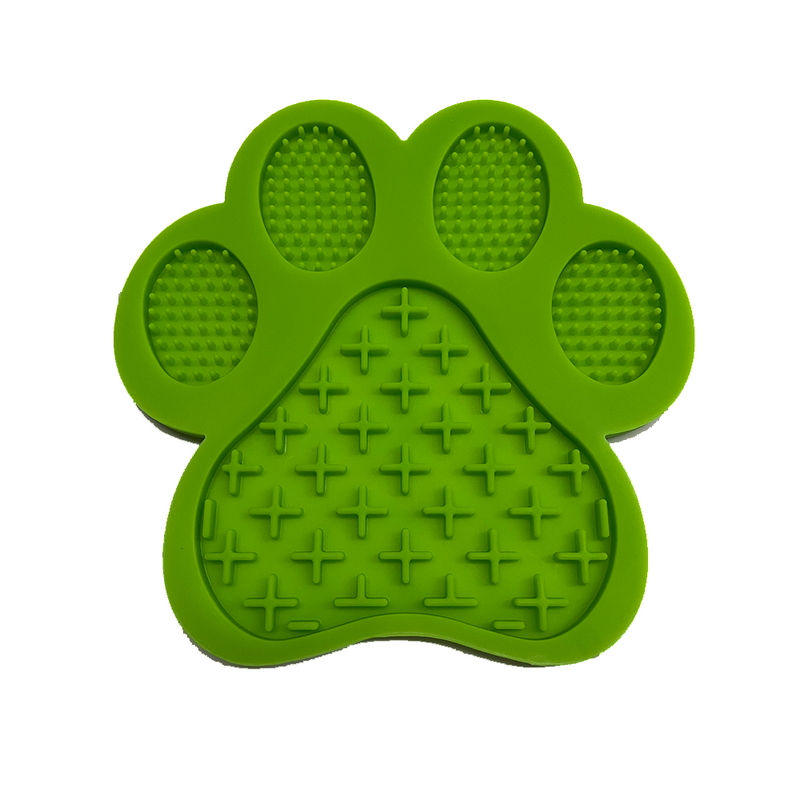 Paw Shape Licking Mat Slow Feeder For Pets