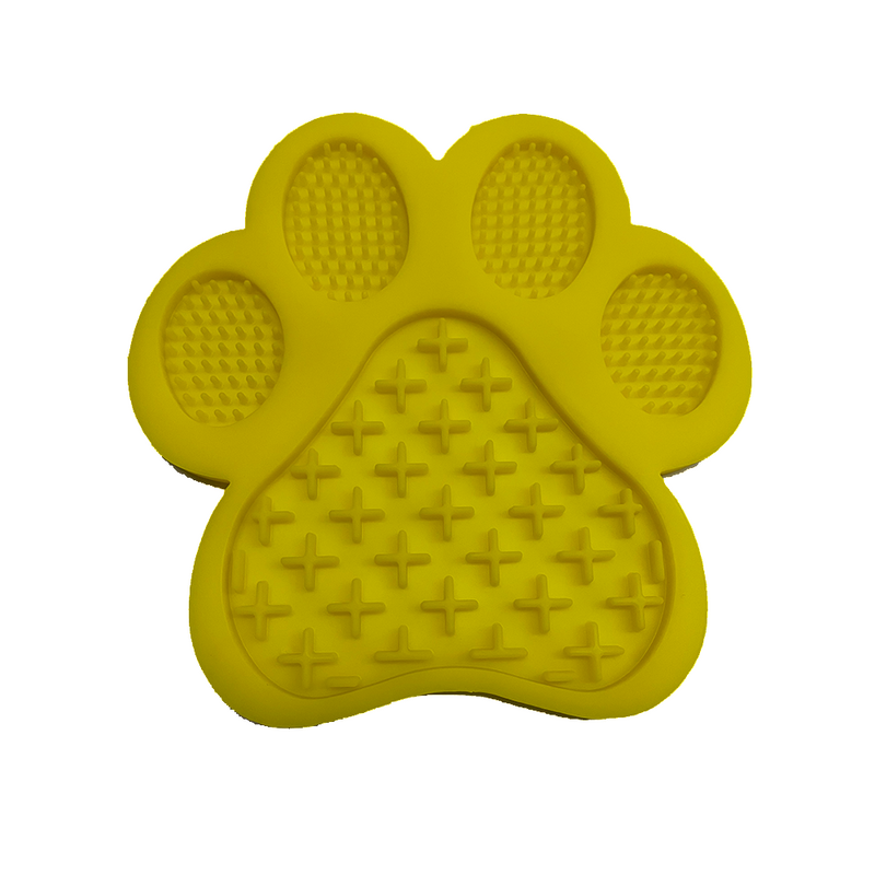 Paw Shape Licking Mat Slow Feeder For Pets