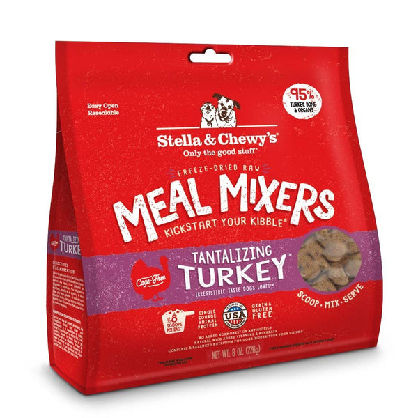 Tantalizing Turkey Meal Mixers Freeze-Dried Raw Dog Food