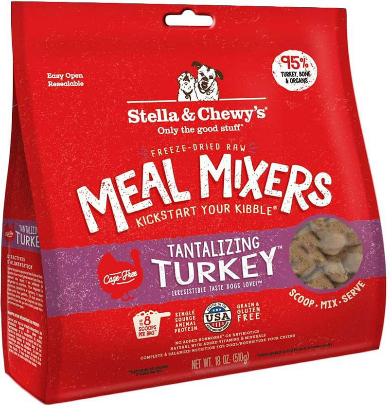 Tantalizing Turkey Meal Mixers Freeze-Dried Raw Dog Food