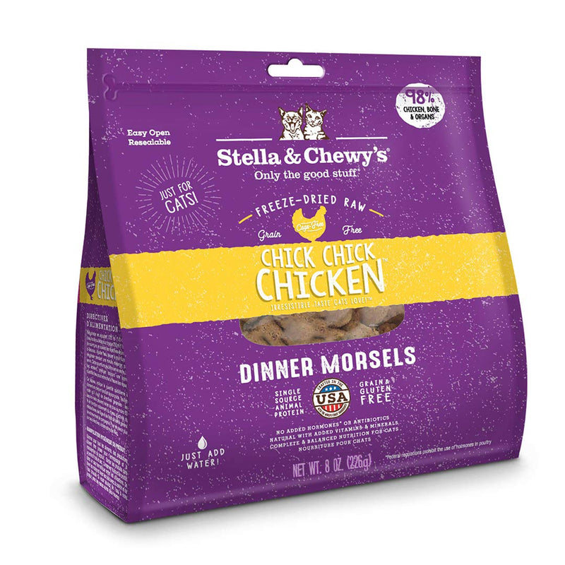 Chick Chick Chicken Dinner Morsels Freeze-Dried Raw Cat Food
