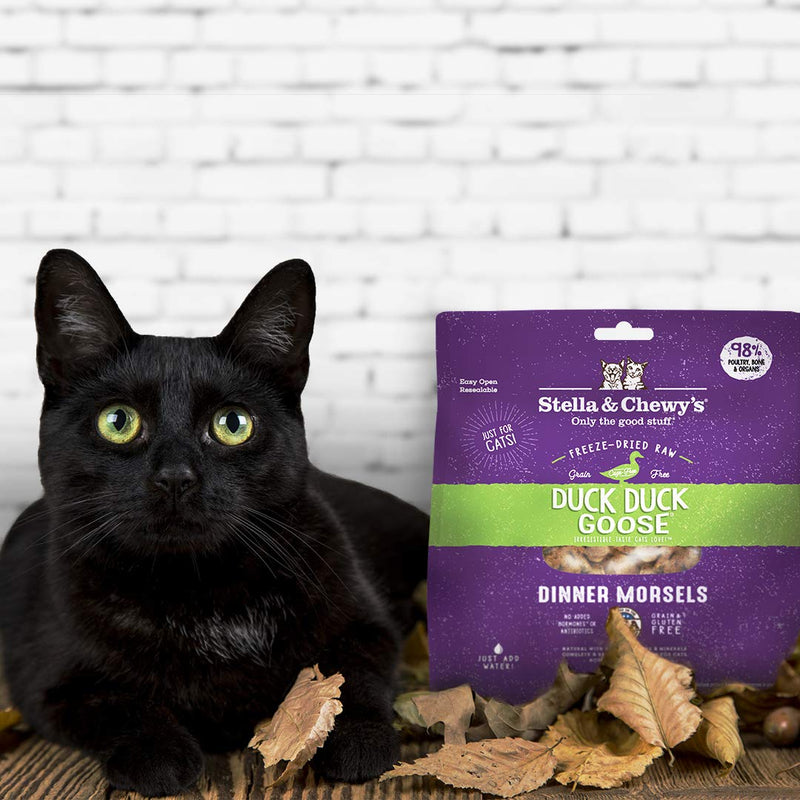 Duck Duck Goose Dinner Morsels Freeze-Dried Raw Cat Food