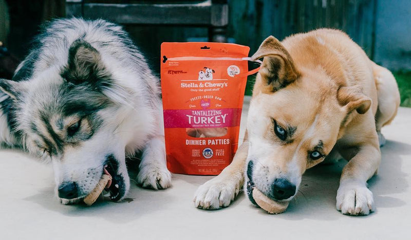 Tantalizing Turkey Dinner Patties Freeze-Dried Raw Dog Food